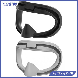 Yinrti VR Face Cover Pad Chống mồ hôi Silicone Face Pad Mask Lightproof Face Cushion Tương thích với Meta Quest 3 VR