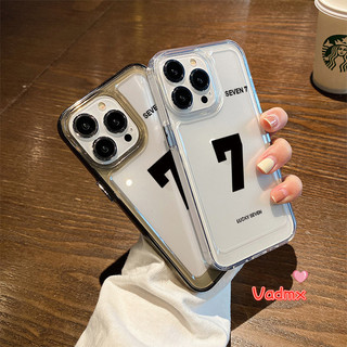 Ốp Chống Sốc Seven7 Cho Samsung Galaxy S23 FE Note 10 Lite S10 Lite Note 9 8 J4 J6 Plus J4 + J6 + J7 Prime S9 S8 Plus Cool Boy Man Ốp Điện Thoại Trong Suốt Đơn Giản Mềm