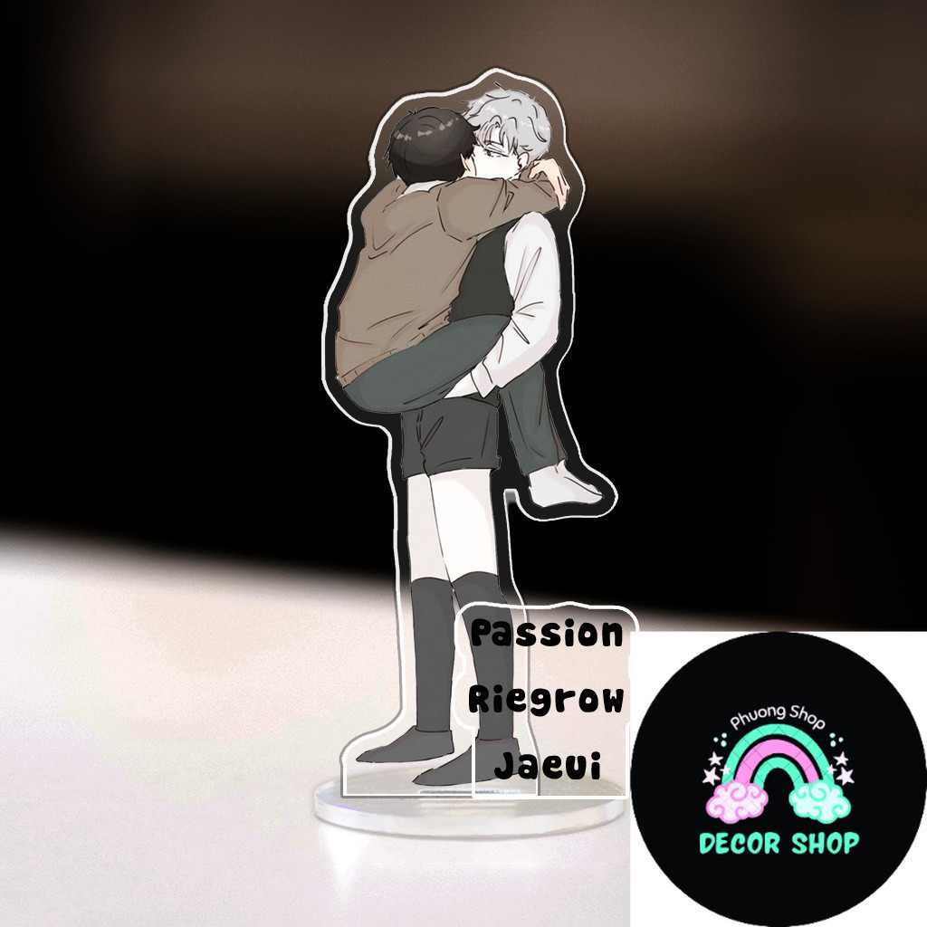 Móc Khoá, Tranh Kính, Mô Hình Standee Ilay Riegrow Jeong Jaeui Passion Manhwa Truyện Tranh Hàn Quốc 