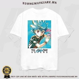NEW Áo thun Yu-Gi-Oh! Sevens Luke Color Art ngắn tay