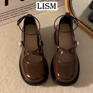 LISM dép sandal nữ dép nữ đế cao Điểm nhấn Tự tin Nhẹ Chất liệu tốt B28G19Y 20Z240516
