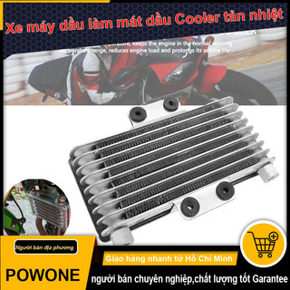 125ml xe máy off-road xe đạp ATV hợp kim nhôm dầu mát làm mát tản nhiệt dầu làm mát dầu Cooler tản nhiệt 125CC-250CC