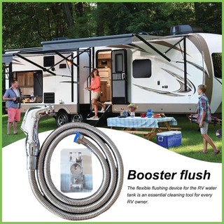 Rv Giữ Bình Xả Bằng Tay Bằng Thép Không Gỉ Giữ Bình Xả Đa Năng Bình Xả Với 1.5m Nước gelhvn gelhvn gelhvnvn