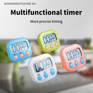 Hẹn giờ Metertryred Phòng tập thể dục Nhắc nhở nhà bếp Hẹn giờ điện tử Đồng hồ bấm giờ kỹ thuật số Màn hình lớn VN