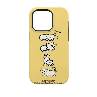 Ốp Điện Thoại Mèo Con Dễ Thương 2 Lớp Tương Thích iPhone11 12 13 14 15 12Promax 13Promax 14plus 14Promax X XS XR 7U89
