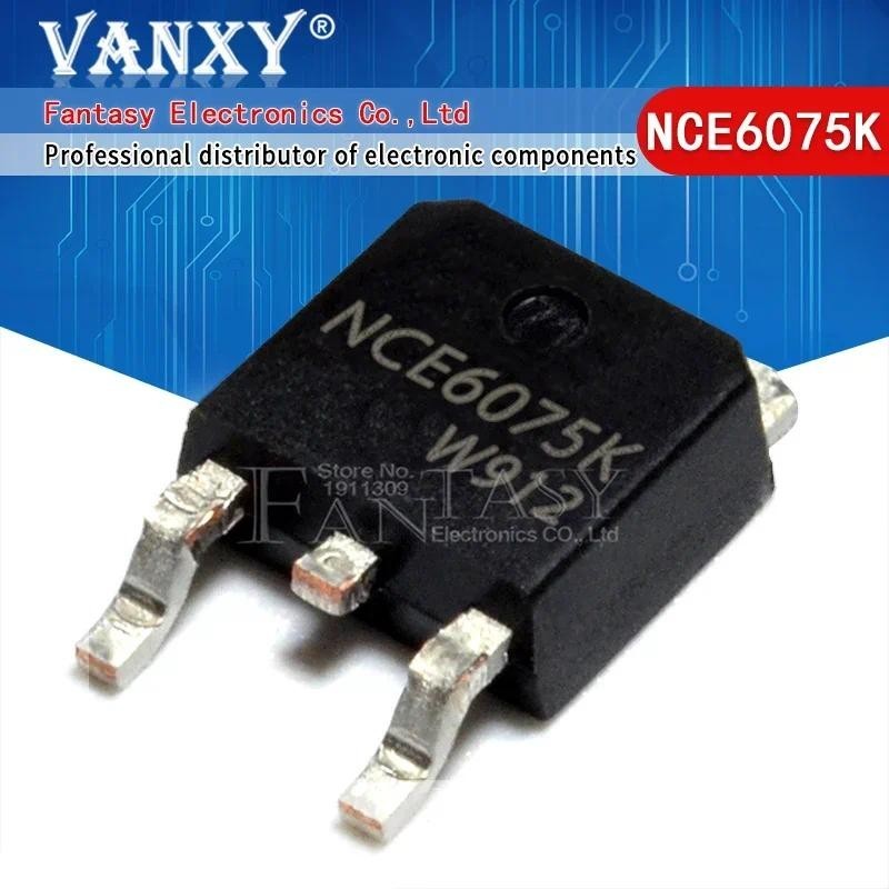 10 chiếc NCE6075K NCE6075 TO-252 NCE6020AK NCE6060K NCE6050KA NCE6080K NCE1520K NCE3035K NCE3050K NC