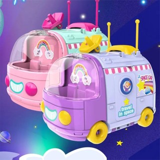 Búp Bê Làm Bằng Tay Búp Bê Dễ Thương DIY Lưu Trữ Không Gian Xe Món Tráng Miệng Nhà Quà Tặng Chơi Station Đồ Chơi Trẻ Em P5T1