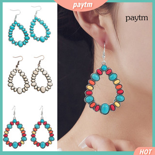 [Ptm] 1 Cặp Bohemian Nữ Tòn Ten Bông Tai Retro Cutout Hình Học Dài Treo Bông Tai Trang Sức Quà Tặng Cho Vợ Bạn Gái Mẹ