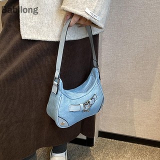  Túi đeo vai nữ cổ điển Y2K Denim Vintage Star Túi xách nữ ngoài trời hàng ngày