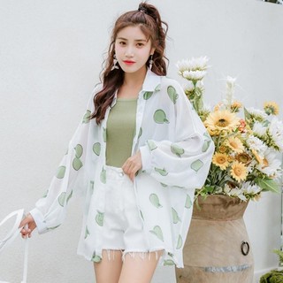 Áo Sơ Mi Nữ, Trang Phục Ngoài Mùa Hè Mới, Đa Năng, Thời Trang, Tính Khí Lỏng Lẻo, Áo Sơ Mi Mùa Xuân, Áo Sơ Mi Chống Nắng Dài, Mỏng