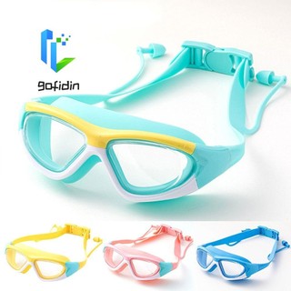 GOFIDIN Bơi Lặn Bé Gái Thể Thao Chuyên Nghiệp Kính Mắt Bơi Chống Thấm Nước Tầm Nhìn Rộng Chống Tia UV Chống Sương Mù Đồ Bơi Kính Mắt