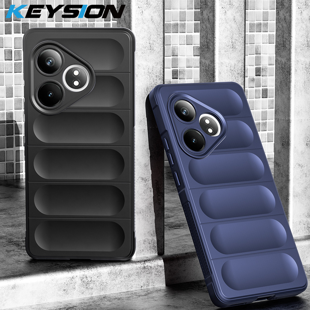 Ốp Lưng Chống Sốc KEYSION Cho Realme GT 6T Neo 6 SE Ốp lưng Silicon Mềm Chống Trượt Cho OPPO Realme 
