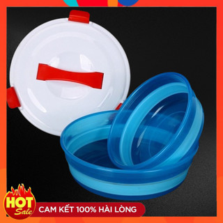 [CÓ NẮP] Bộ thau trộn mồi câu cá ABS cao cấp gấp gọn 3 chi tiết - Tổng Kho MY SACHI