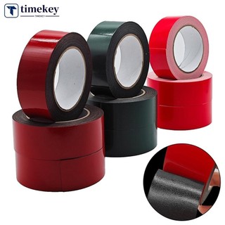 Timekey 10M Băng Bọt Hai Mặt Đen PE Bọt Biển Siêu Mạnh Tự Dính Chống Thấm Nước Chịu Lực Gắn Băng Để Trang Trí D9Y4