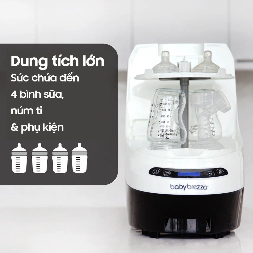 Máy rửa bình sữa Baby Brezza PRO / Máy rửa bình sữa BabyBrezza Bottle Washer Pro BRZ10032/BRZ-10032