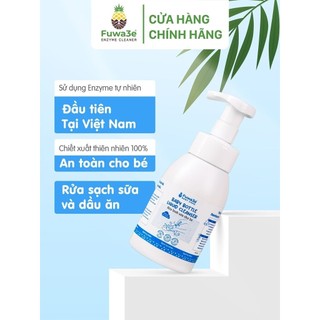 Nước Rửa Bình Sữa Cho Bé Fuwa3e Chiết Xuất Hữu Cơ Enzyme Tự Nhiên Cho Bé Rửa Bát Ăn Dặm 300ml