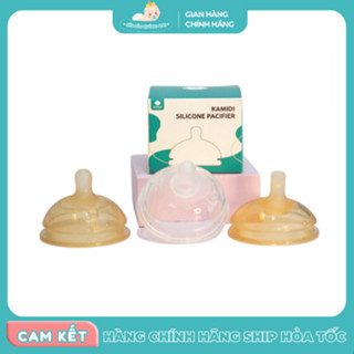 Núm Bình Sữa Kamidi Chất Liệu Silicon, Núm 1 Tia, Núm 3 Tia, Núm Tia Y, Núm Tập Hút
