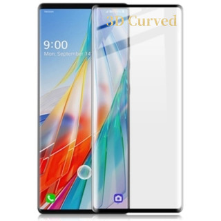 Kính cường lực bảo vệ toàn màn hình siêu mỏng cong 9h 3d cho Lg Wing 5g Premium