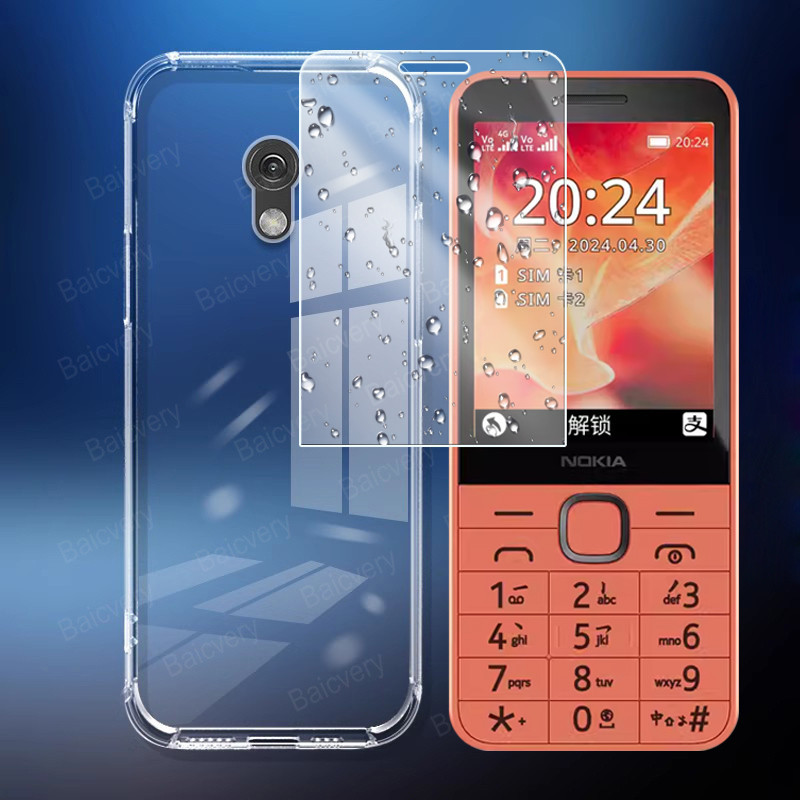 Ốp Điện Thoại Cho Nokia 235 4G 2024 / Nokia 220 4G (2024) / Nokia 215 4G 2024 Mềm Khả Năng Đàn Hồi N