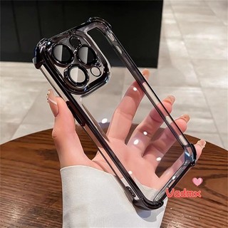 Có Vỏ Phim Bảo Vệ Ống Kính Cho Vivo Y38 5G T3X Y200 Y200i IQOO Z9 Turbo Neo 9 Pro 8 7 SE Y77 Y77E Y76S Y52S X60 X70 Vỏ Điện Thoại Trong Suốt Chống Sốc Vỏ Mềm Chống Rơi