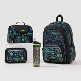 Tay cầm chơi game Úc smiggle Schoolbag Bảo vệ sườn dễ thương Học sinh tiểu học siêu nhẹ Giảm gánh nặng Ba lô