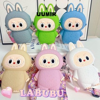 Túi Messenger UUMIR Labubububu, Túi Dây Kéo Silicon Đáng Yêu, Túi Đeo Ngang Hoạt Hình Chống Thấm Nước Thời Trang Trẻ Em