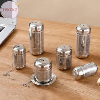 Tpxckz Thép Không Gỉ Trà Pha Trà Lá Gia Vị Bóng Lọc Ấm Trà Lưới Mịn Lọc Cà Phê Teaware Phụ Kiện Nhà Bếp VN