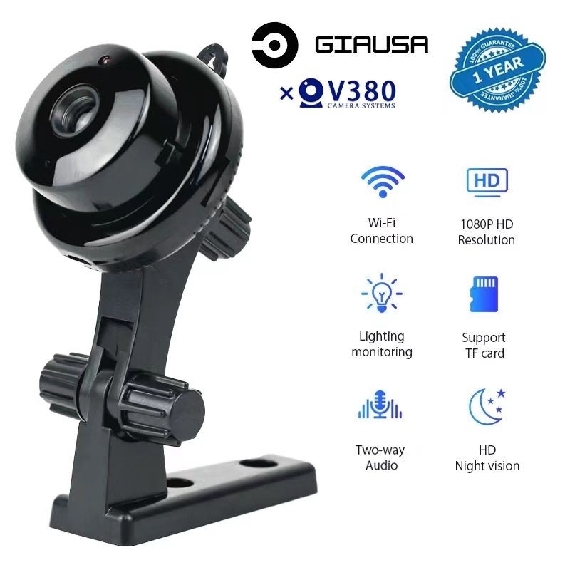 Camera quan sát Mini V380 Camera quan sát HD nhỏ Camera ẩn Wifi CCTV V380 HD Camera IP Camera quan s