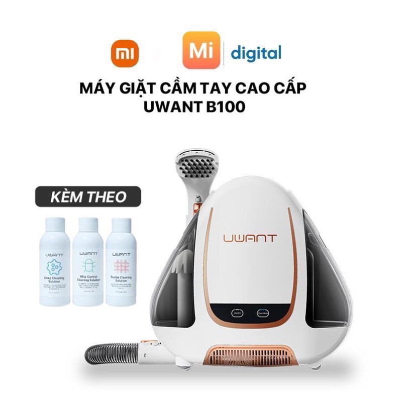 Máy giặt Sofa cầm tay UWANT B100- máy hút ,giặt đa năng dùng cho sofa nệm thảm