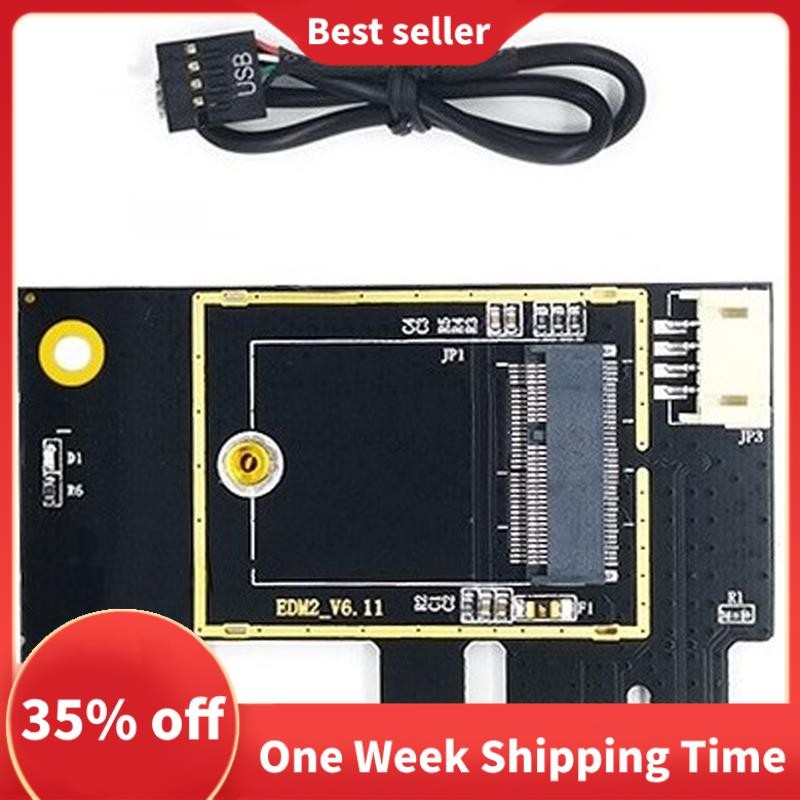 Thẻ chuyển đổi thẻ mạng không dây NGFF M.2 sang PCIE Hỗ trợ thẻ mạng 7260 8265 1650 1675X AX200 AX21
