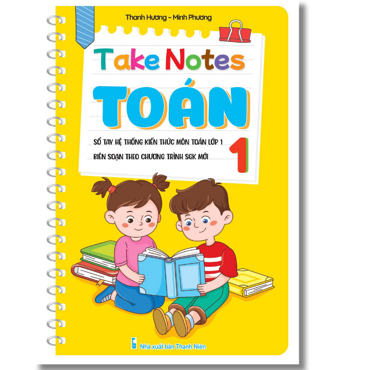 Sách Sổ Tay Takenotes Toán Lớp 1 Sổ Tay Hệ Thống Kiến Thức Môn Toán Lớp 1 (1 cuốn)