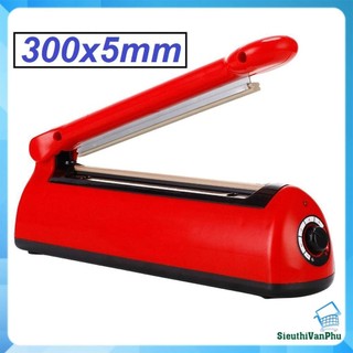 Máy hàn miệng túi dâp tay đường hàn 300x5mm, máy cơ bền bỉ, ít lỗi vặt