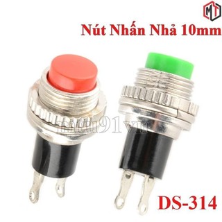 Nút nhấn nhả - nút reset 10mm ds-314