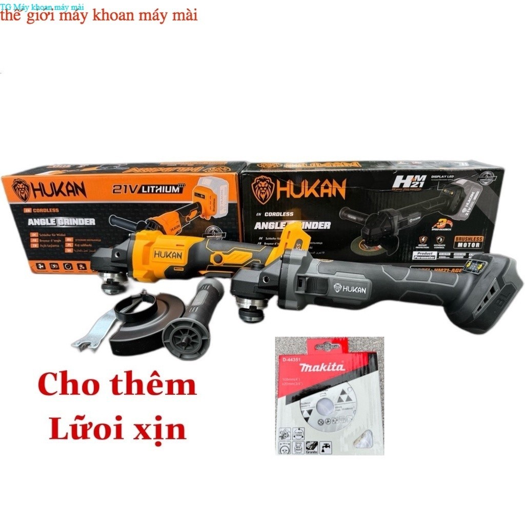 ( THÂN MÁY) Máy mài pi.m Hukan 6900BL VÀ 6400BL. 3 cấp chỉnh tốC thế giới máy khoan mài