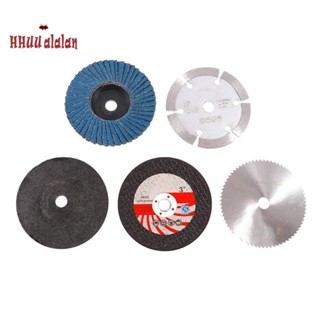 5 Đĩa Cắt 75 Mm Cho 10 Mm Khoan Góc Mài Kim Loại Tròn Lưỡi Cưa Flat Flap Mài Bánh Xe Phay Dụng Cụ