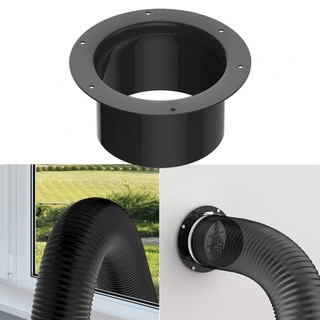 Round For Ventilation Pipe Connector ABS Material High Strength Smooth Surface