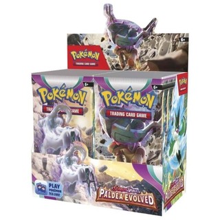 Pokemon Scarlet & Violet Paldea Evolved Booster Box of 36 Packs : New and Sealed Card Games