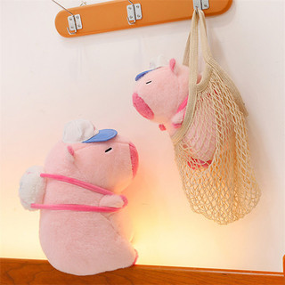 New Capybara Plush Simulation Snot Animals With Stretchable Nasal Mucus Capibara Fluffty Soft Stuffed Plushy Doll Kid Gift