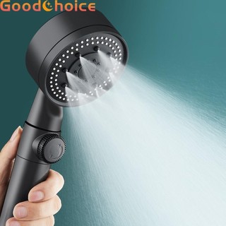 Shower Head Universal Interface 5 Mode ABS Adjustable Handheld Removable