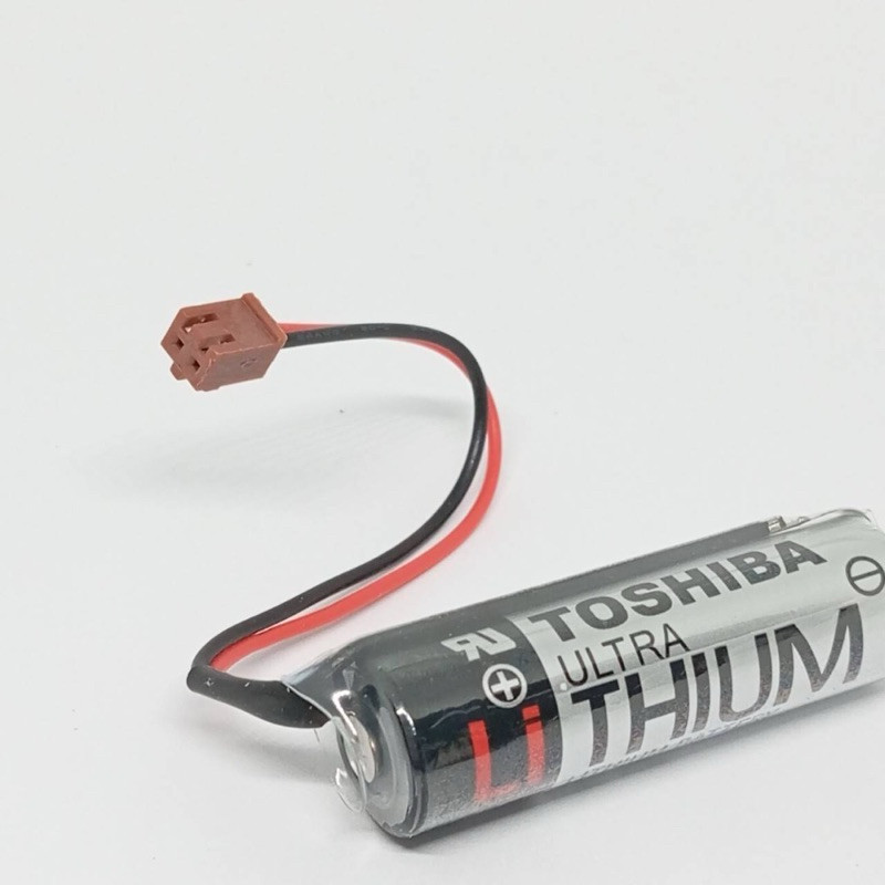 Tay Mới Làm Việc Ngắn Màu Nâu Jack PIN 3.6V ER6V TOSHIBA Lithium ER6V / 3.6V 2000mah ER6V / 3.6V er6