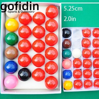 Gofidin Bóng bi-a rắn 52,5mm, Chất lượng cao Chuyên nghiệp bền bỉ Phụ kiện bi-a chống mài mòn Phòng bi-a