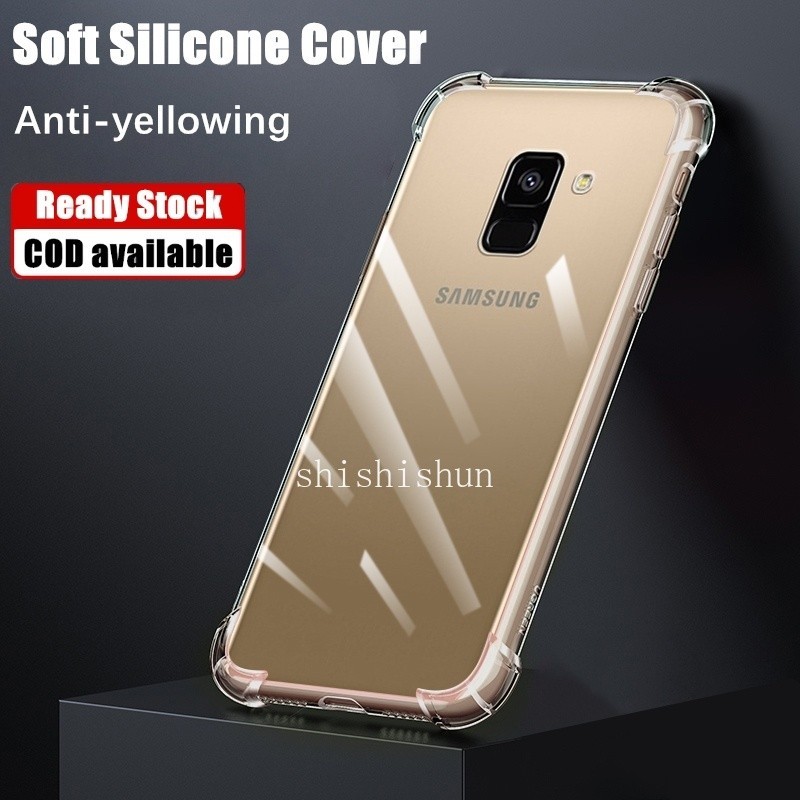 Dành Cho Samsung Galaxy J6 2018 SM-J600F J600F FDS J600G J600FN J600GF Ốp Lưng Silicon Mềm Trong Suố