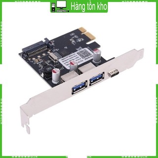 Xi Thẻ mở rộng PCIe sang USB Hai cổng typeA typeC Hiệu suất USB máy tính