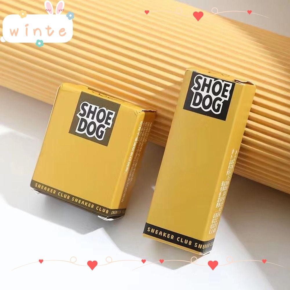 WINTE Eraser Shoe Brush, Da cừu Da lộn Matte Leather Fabric Shoes Cleaning Eraser, Giày cao su trắng