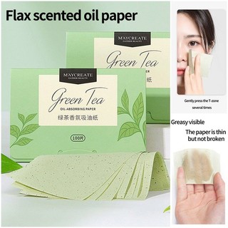 100 Chiếc Giấy Hấp Thụ Dầu Đơn Giản Mùa Hè Dầu Blotting Giấy Di Động Khăn Giấy Bé Gái Tiếp Liệu