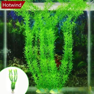 Hotwind 30cm mô phỏng cây nhân tạo trang trí bể cá cỏ nước cỏ cỏ cỏ cây trang trí bể cá bể cá cỏ trang trí phụ kiện b7c1