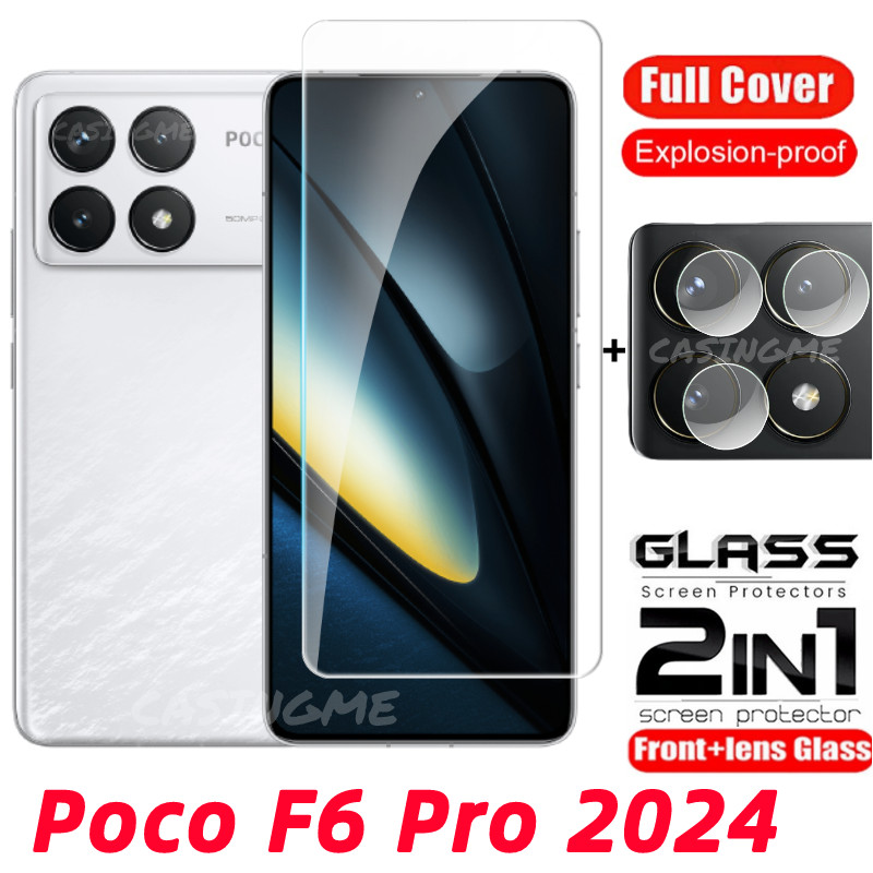 Poco F6 Pro 2024 Full Cover Bảo Vệ Màn Hình Kính Cường Lực Cho PocoF6Pro ProF6 Poco F6Pro F6 F 6 6F 