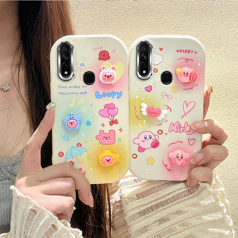 ốp lưng oppo a31 2020 Ốp điện thoại mạ điện búp bê dễ thương cho ốp lưng oppo a31 2020