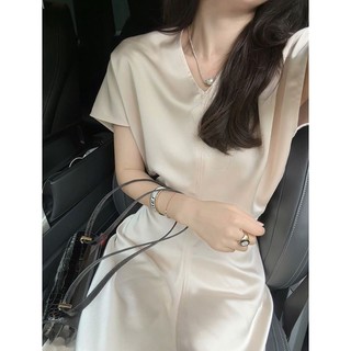 Váy dài mùa hè Váy trắng