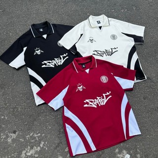 Áo Thun polo Ngắn Tay Phong Cách BlockCore cổ bẻ chất vải dày 300gsm tay lỡ form rộng nam nữ cotton KUNSHOP UNISEX
